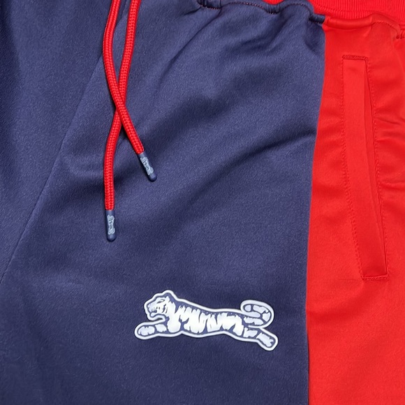 LE TIGRE Tri-Color Track Sweat Pant LT-43-N Red/White/Blue Sz XXL 2XL - Picture 3 of 6